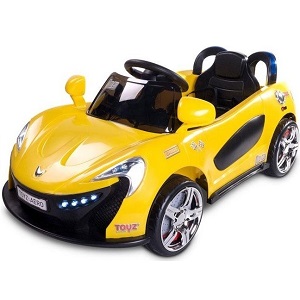 Elektrické autíčko Toyz Aero ve žlutém provedení
