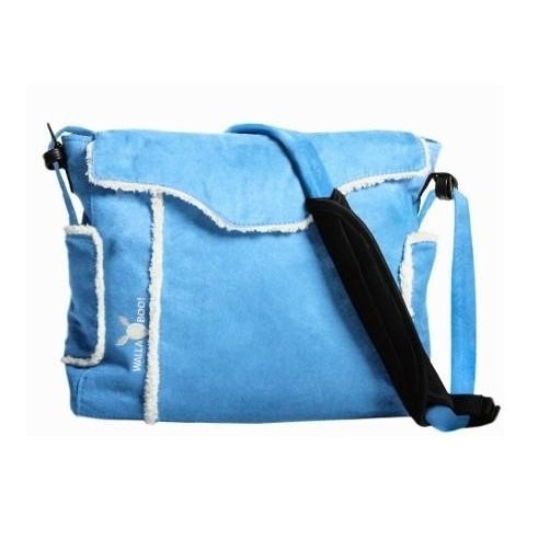 Přebalovací taška ke kočárku Wallaboo obsahuje 6 kapes a nepromokavý termoobal na láhev, což usnadňuje organizaci