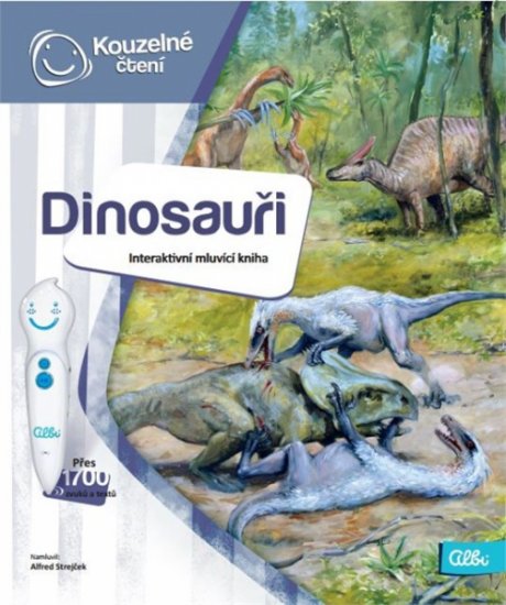 Albi KOUZELNÉ ČTENÍ Kniha Dinosauři