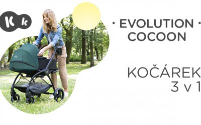 EVOLUTION COCOON Kinderkraft | Recenze | Multifunkční dětský kočárek s měkkou gondolou