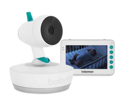 Babymoov video monitor YOO-MOOV je video chůvička kterou lze připevnit na zeď