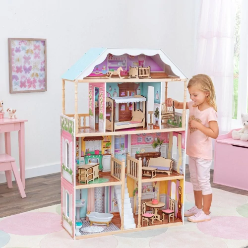 Dřevěný domeček pro panenky KidKraft Charlotte