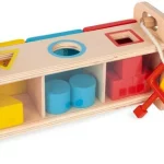Vkládání a třídění tvarů se zámky a klíči - série Montessori | Agátin svět