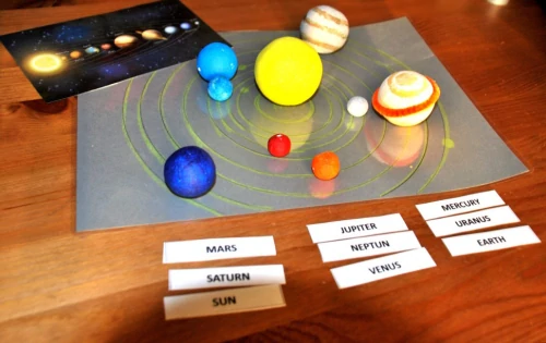 Nápady na aktivity k poznávání vesmíru pro předškolní děti | Montessori kurz