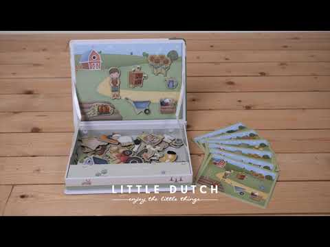 Little Dutch Magnetická hra Farma
